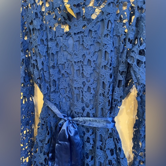 VERWIN Hollow Floor-Length Lace-Up Asymmetrical Women's Maxi size 3X - Picture 5 of 5